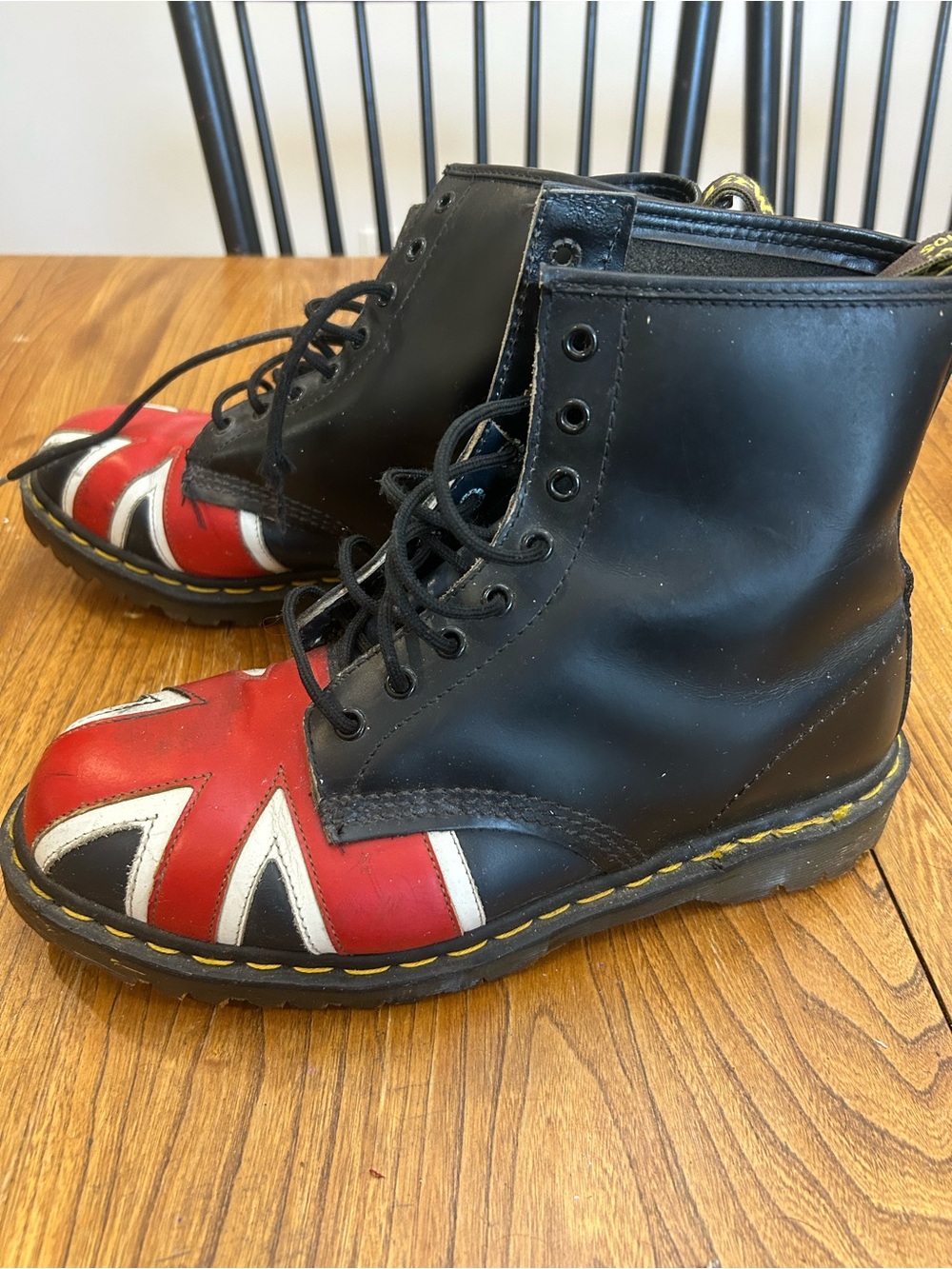 Made in England Union Jack 8 holes